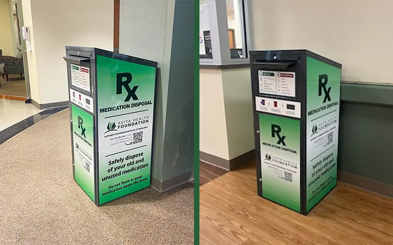 Takeback Bin Feature