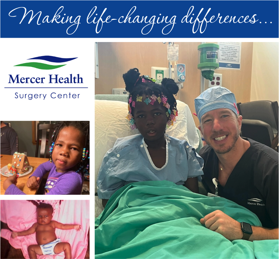Mercer Health Surgery Center Part of Life Altering Journey