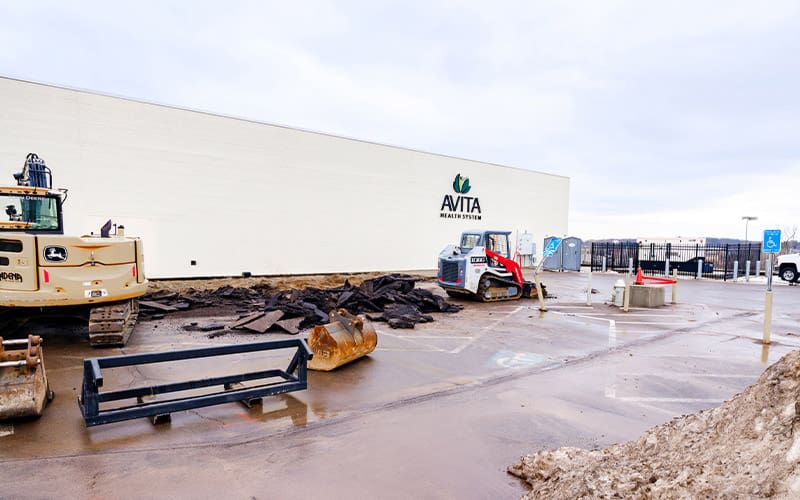 cancer center construction