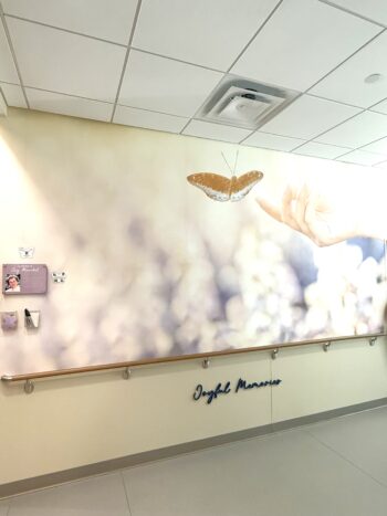 Joyful memories wall